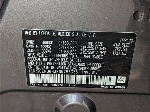 Certified 2022 Honda HR-V LX image 23