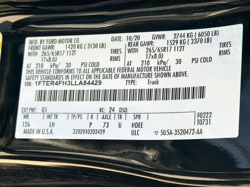 Used 2020 Ford Ranger XLT w/ Equipment Group 301A Mid image 41