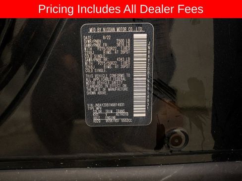 Used 2022 Nissan Armada Platinum w/ Captain's Chairs Package AWD/4WD image 26