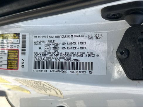 Used 2021 Toyota Tacoma SR RWD image 42