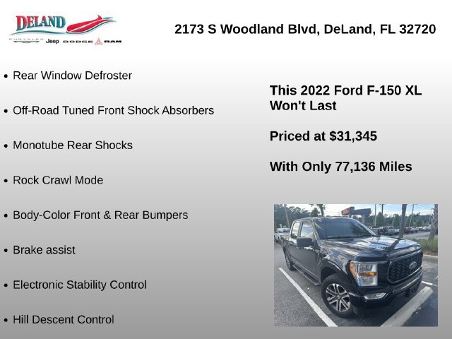 Used 2022 Ford F150 XL w/ STX Appearance Package AWD/4WD image 5