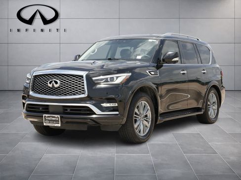 Used 2022 INFINITI QX80 Luxe w/ Cargo Package AWD/4WD image 1