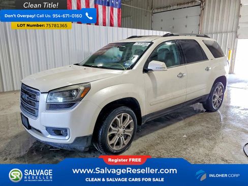 Used 2013 GMC Acadia SLT w/ Technology Package image 1