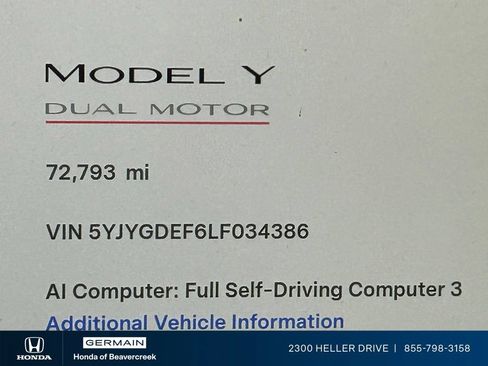 Used 2020 Tesla Model Y Performance AWD/4WD image 21