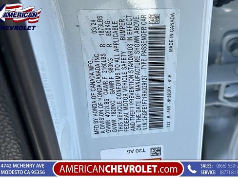 Used 2024 Honda Civic EX image 39