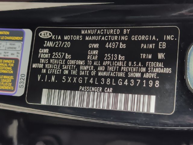 Used 2020 Kia Optima SE FWD image 28