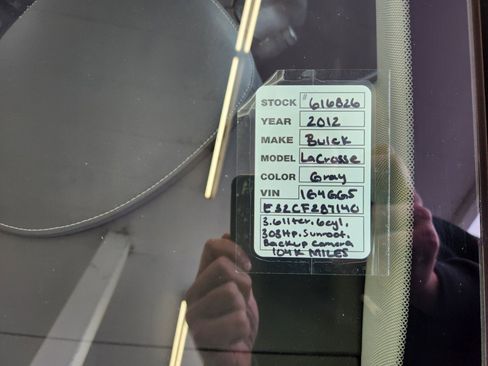 Used 2012 Buick LaCrosse Premium w/ Entertainment Package image 19