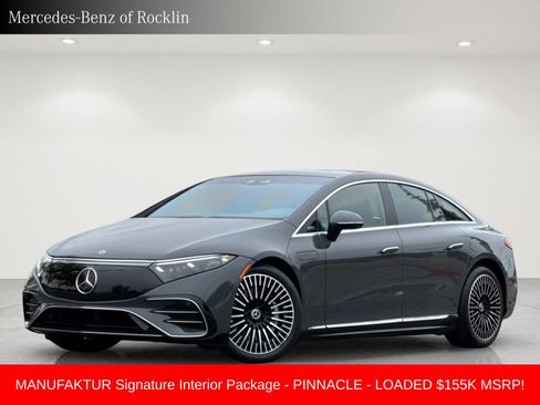 Used 2023 Mercedes-Benz EQS 580 4MATIC Sedan image 1