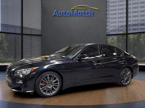 Used 2024 INFINITI Q50 Red Sport 400 w/ Black Opal Edition image 6