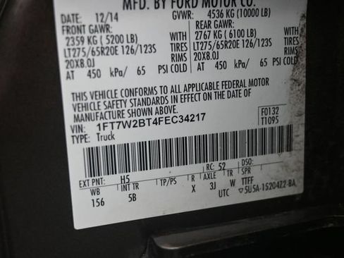 Used 2015 Ford F250 Lariat w/ Lariat Interior Package AWD/4WD image 33