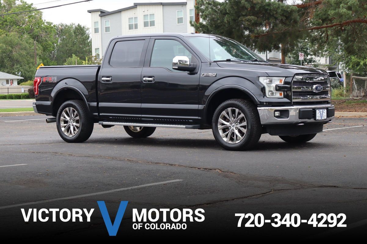 Used 2015 Ford F150 Lariat w/ Equipment Group 502A Luxury AWD/4WD image 1