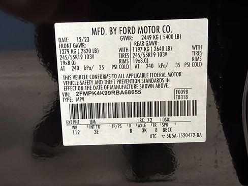 Used 2024 Ford Edge Titanium AWD/4WD image 28