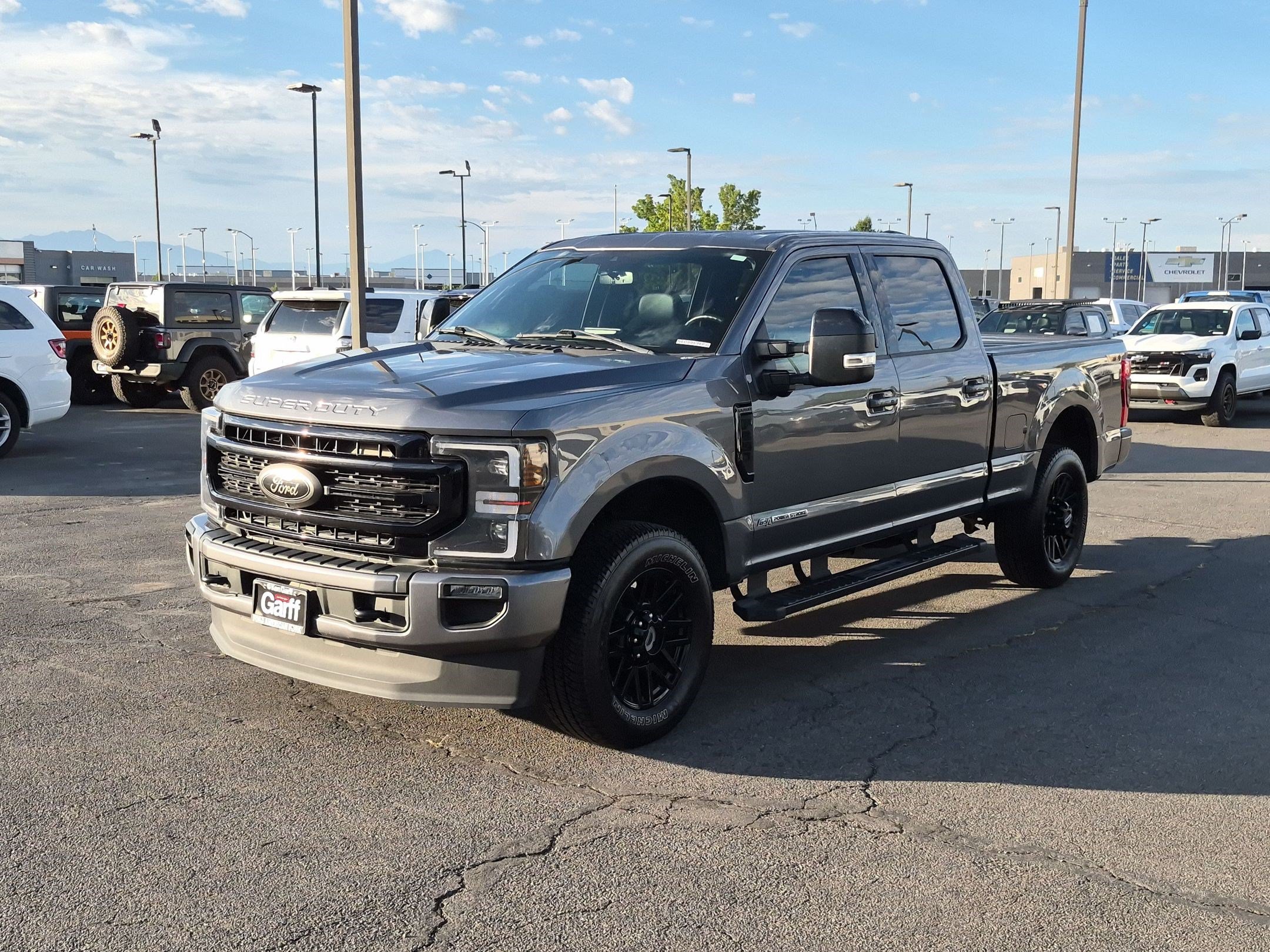 Certified 2022 Ford F350 Lariat w/ Black Appearance Package AWD/4WD image 10