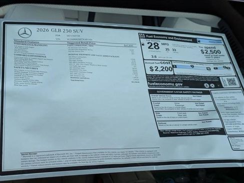New 2026 Mercedes-Benz GLB 250 image 18