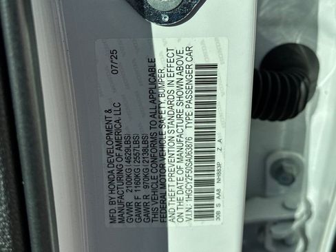 Certified 2025 Honda Accord Sport image 35