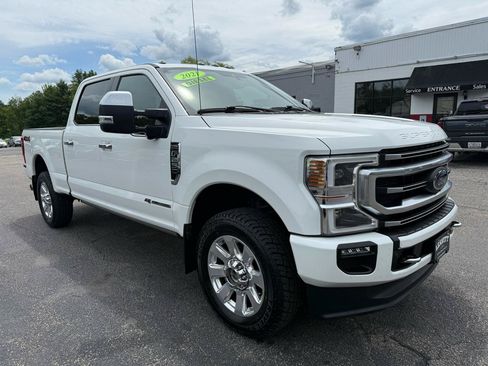 Used 2021 Ford F250 Platinum w/ Snow Plow Prep Package AWD/4WD image 19