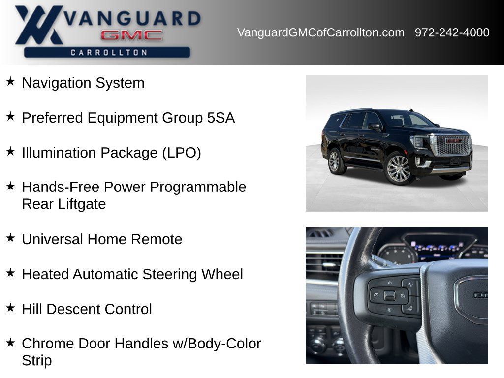 Used 2021 GMC Yukon Denali w/ LPO, Illumination Package AWD/4WD image 6