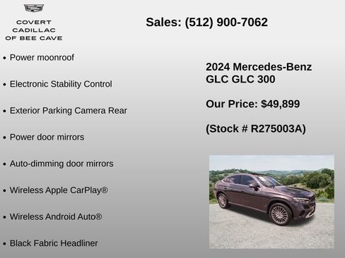 Used 2024 Mercedes-Benz GLC 300 4MATIC image 12