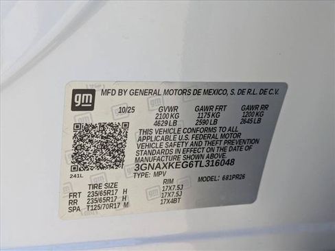 New 2026 Chevrolet Equinox ACTIV w/ Safety and Technology Package FWD image 17