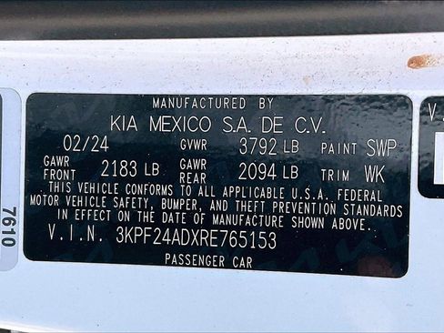 Certified 2024 Kia Forte LXS image 34