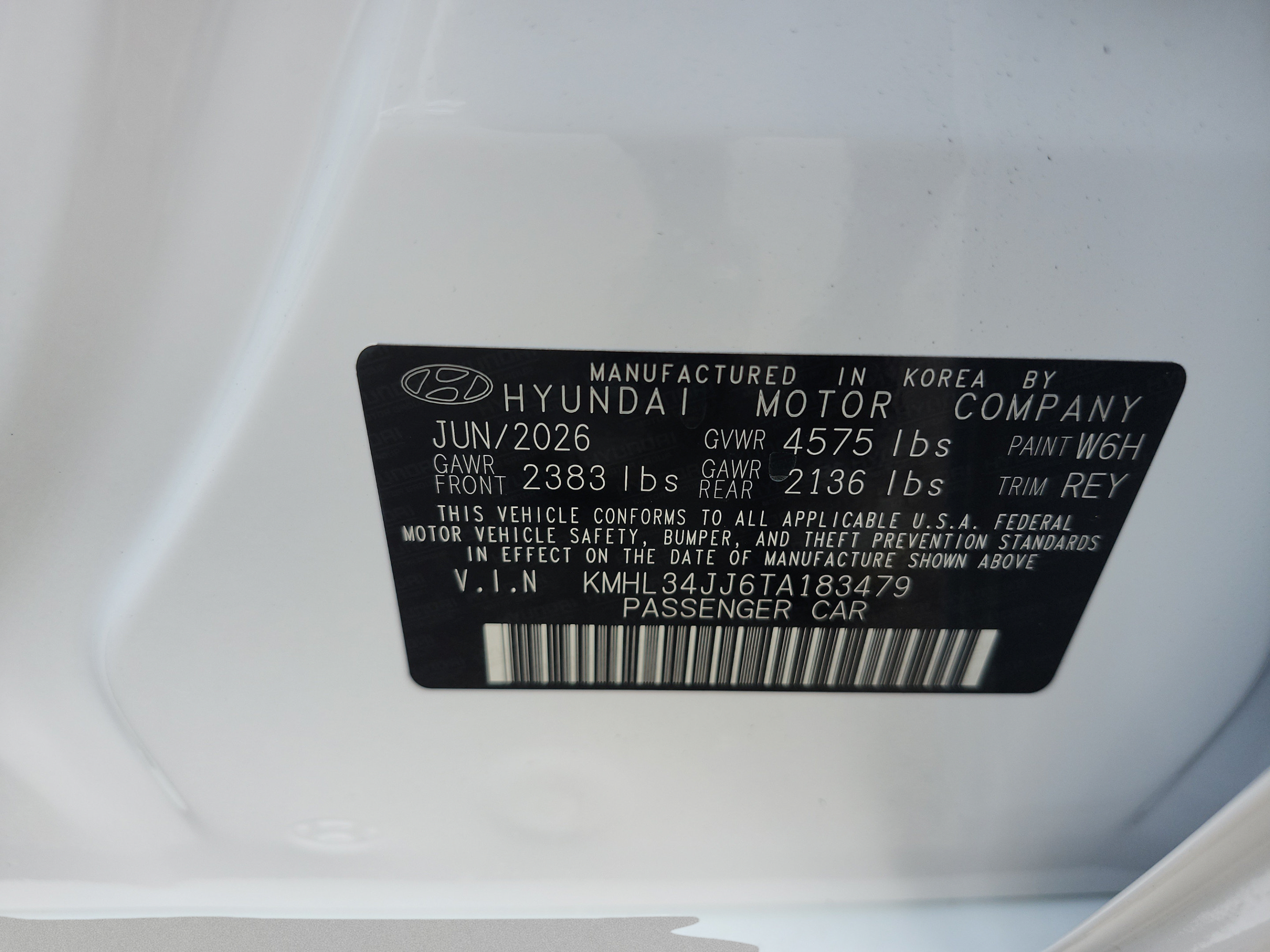 New 2026 Hyundai Sonata SEL FWD image 23