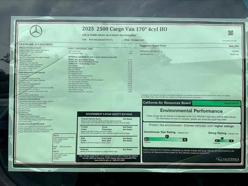 New 2025 Mercedes-Benz Sprinter 2500 image 43