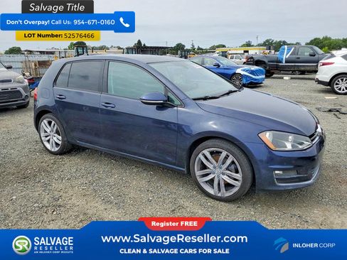 Used 2015 Volkswagen Golf TDI SEL FWD image 5