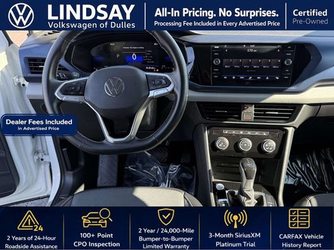 Used 2023 Volkswagen Taos SE w/ Black Wheel Package FWD image 11