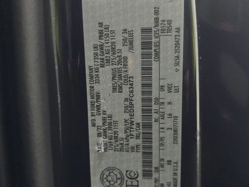 Used 2023 Ford F150 Lariat w/ Equipment Group 502A High image 18