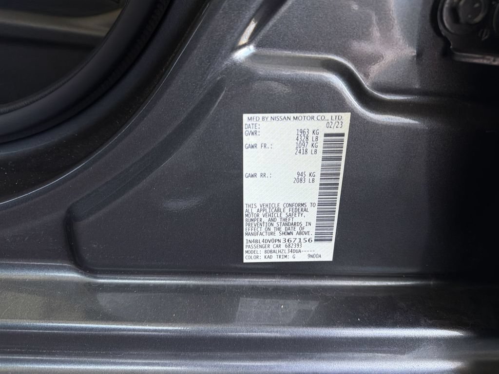 Used 2023 Nissan Altima 2.5 SV FWD image 33