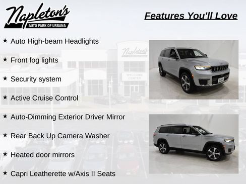 Used 2023 Jeep Grand Cherokee L Limited w/ Luxury Tech Group II AWD/4WD image 21