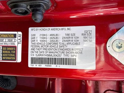 Used 2021 Honda CR-V EX image 14