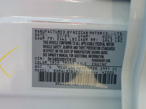 Certified 2025 Nissan Sentra SV w/ All-Weather Package image 32