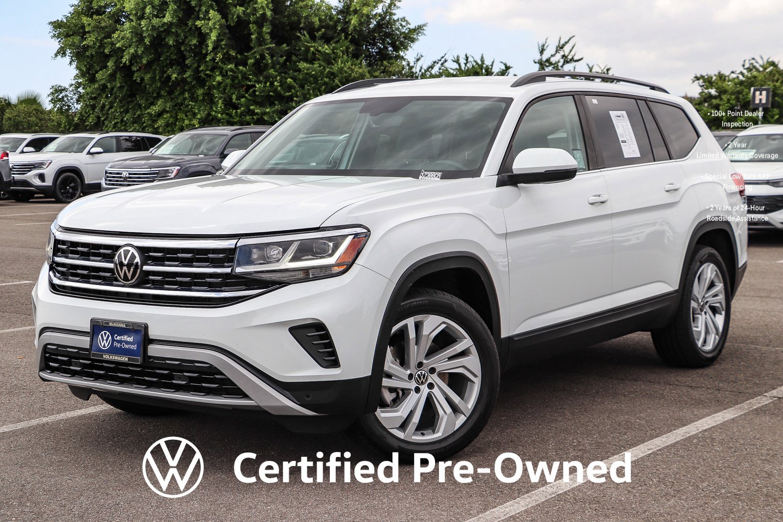 Certified 2023 Volkswagen Atlas SE FWD image 1