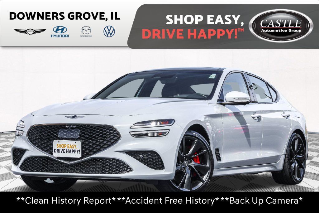 Used 2022 Genesis G70 3.3T w/ Sport Prestige Package AWD/4WD image 1