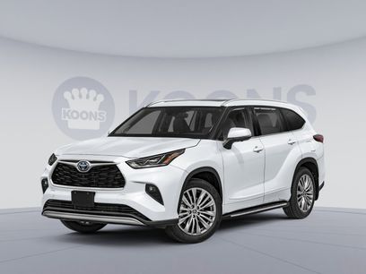 New 2026 Toyota Highlander Platinum