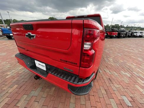 Used 2024 Chevrolet Silverado 1500 Custom w/ Turbomax Blackout Package AWD/4WD image 35