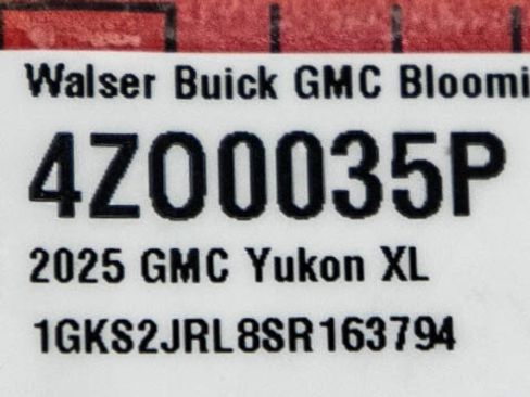 Used 2025 GMC Yukon XL Denali w/ Sun & Power Step Package AWD/4WD image 28