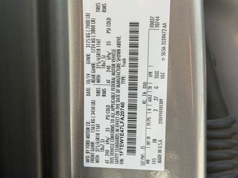 Used 2020 Ford F150 Lariat AWD/4WD image 36