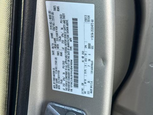 Certified 2017 Ford Escape Titanium w/ Equipment Group 301A image 29