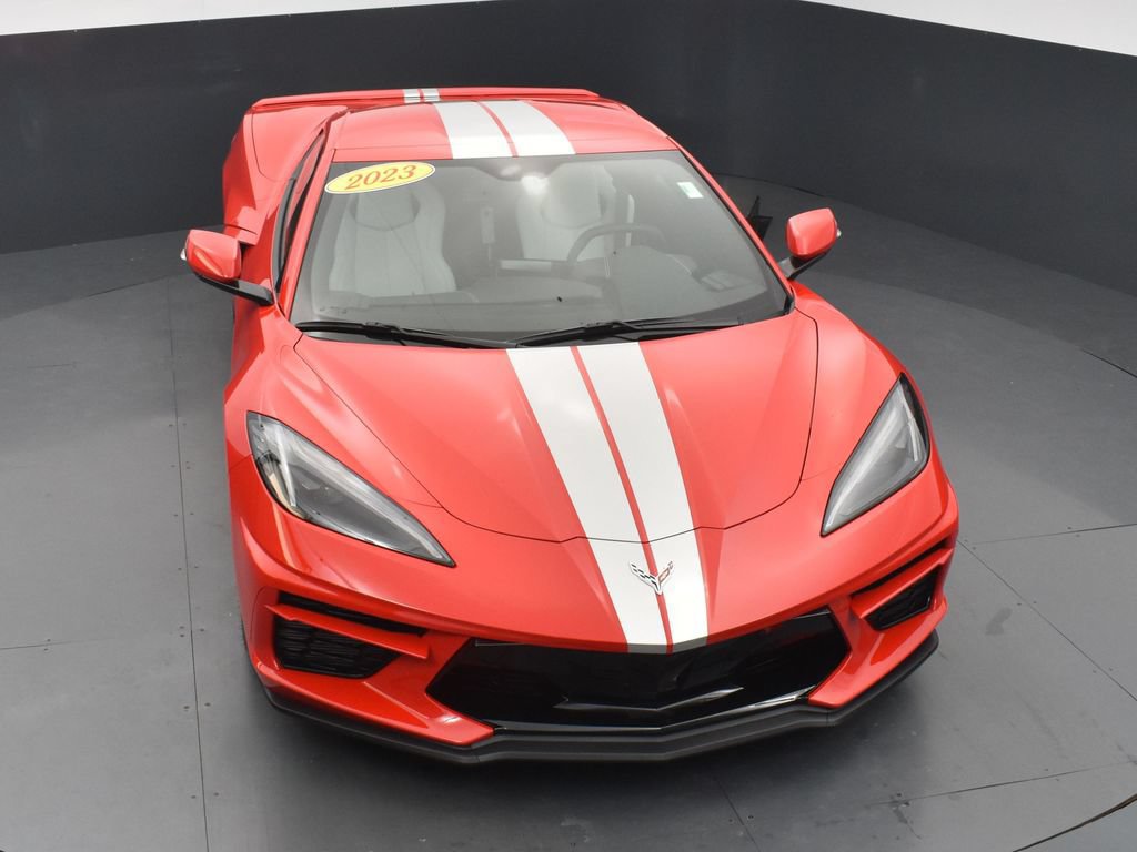 Used 2023 Chevrolet Corvette Stingray Coupe w/ Chrome Exterior Badge Package RWD image 40