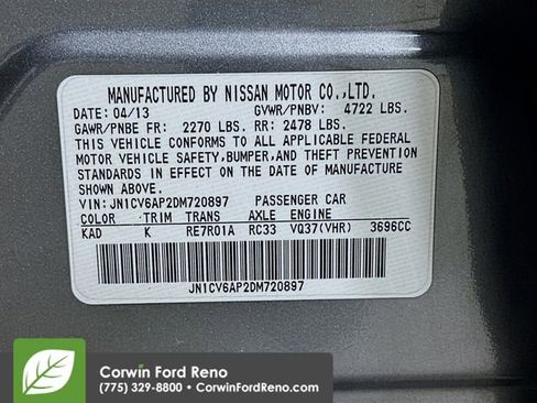 Used 2013 INFINITI G37 Journey w/ Premium Pkg RWD image 33