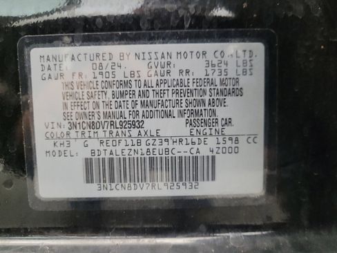 Used 2024 Nissan Versa S w/ S Plus Package image 33