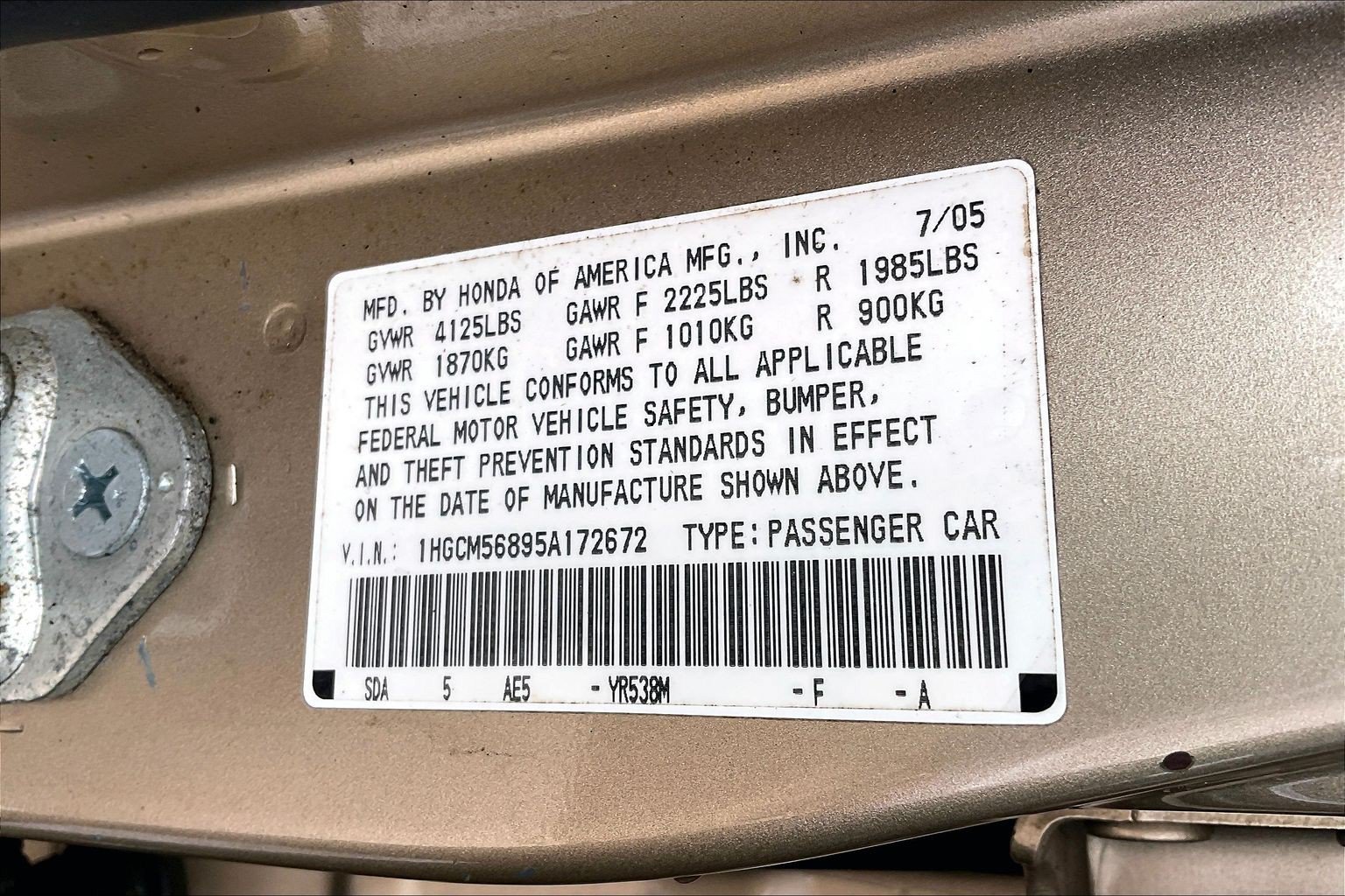 Used 2005 Honda Accord EX-L image 34