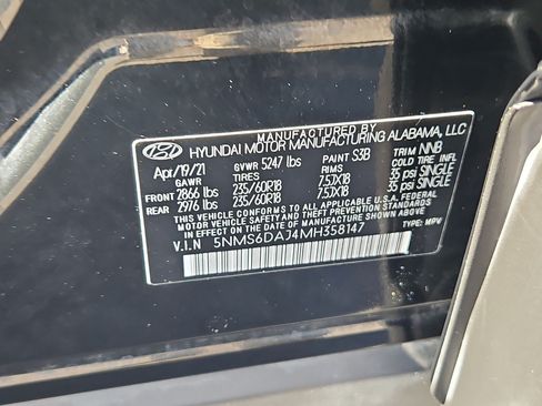 Used 2021 Hyundai Santa Fe SEL w/ Convenience Package AWD/4WD image 27