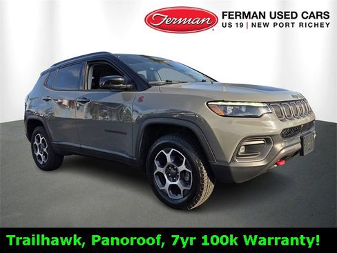 Certified 2022 Jeep Compass Trailhawk w/ Trailhawk Elite Group image 1
