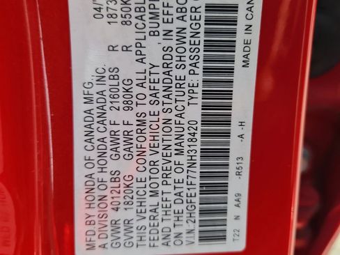 Used 2022 Honda Civic EX image 20