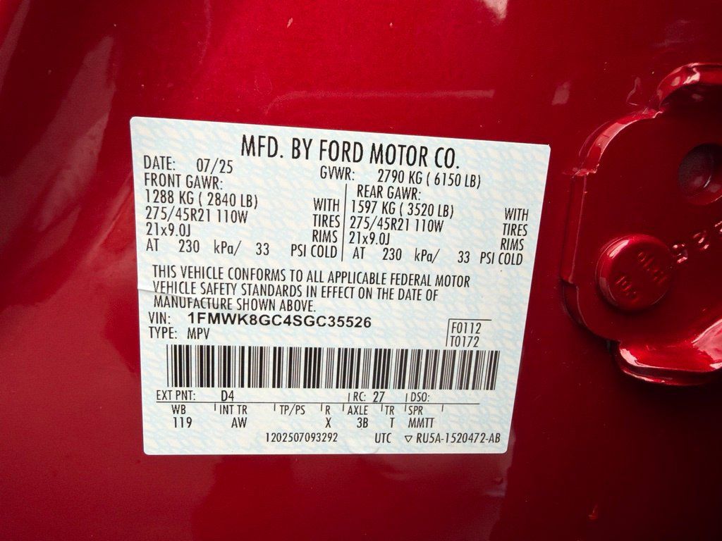 Used 2025 Ford Explorer ST w/ Sun And Sound Package AWD/4WD image 41
