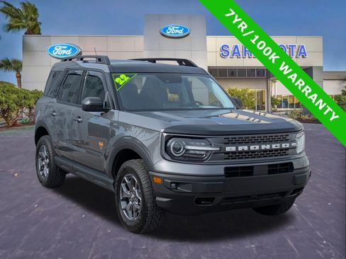Certified 2022 Ford Bronco Sport Badlands w/ Premium Package AWD/4WD image 1