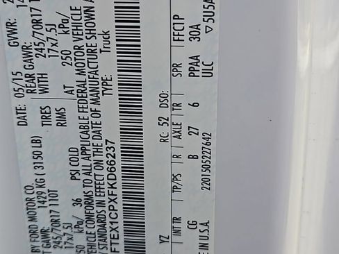 Used 2015 Ford F150 XL w/ Equipment Group 101A Mid image 23